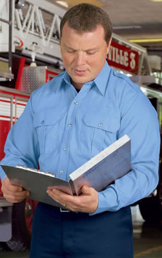 man w/ clipboard